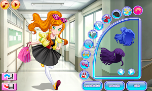 Dress Up Games, Late For Class Screenshot 1