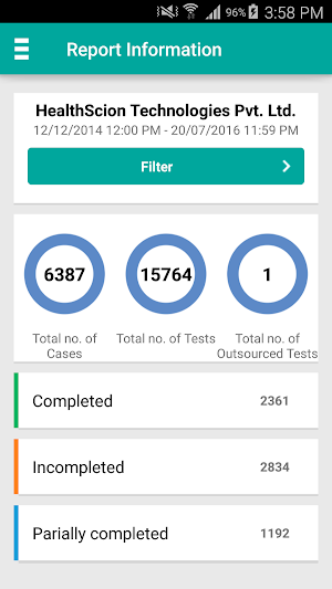 Healthscion's Lab Manager Screenshot 2
