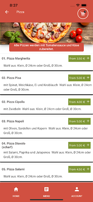 Pizzeria Filizio 1 Screenshot 2