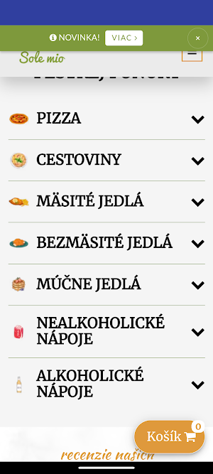 Pizzeria Sole mio Screenshot 0