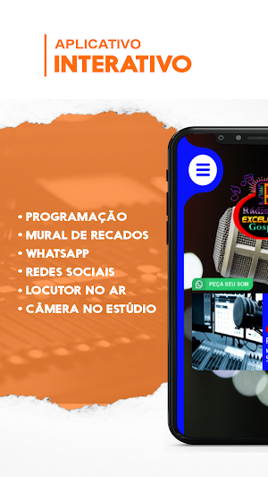 Rádio Excelência Gospel Screenshot 1