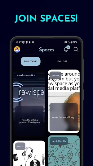 Crawlspace- An AI social media Screenshot 0