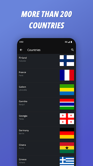 Flag Game:Geography World Quiz Screenshot 3