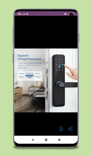 fingerprint door handle guide Screenshot 3