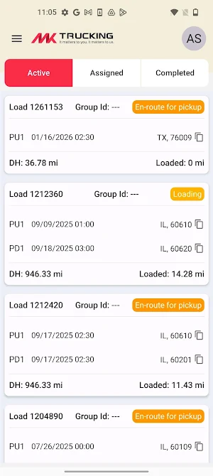 Road Gear Driver Hub Screenshot 0
