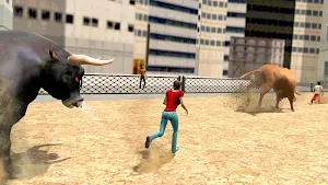 Angry Bull Attack Wild Hunt Simulator Screenshot 1