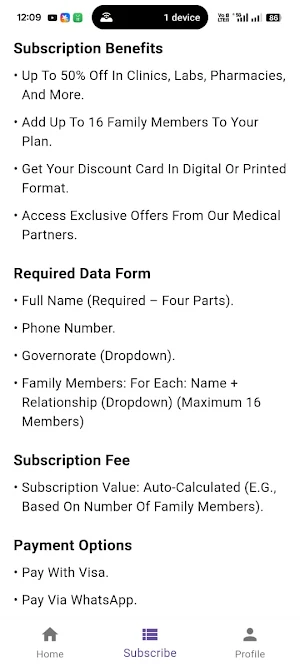 Med Alfa Care Screenshot 1