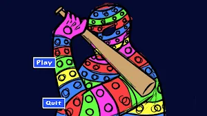 Scary Granny escape Pop it Screenshot 0