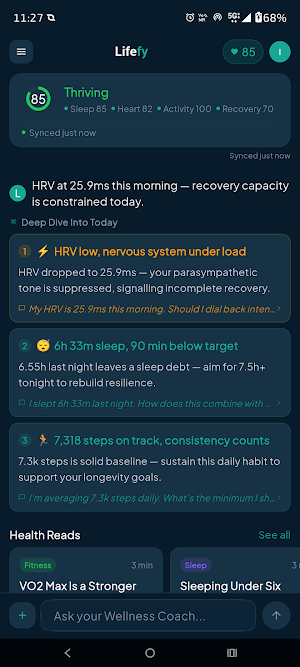 lifefy Screenshot 1