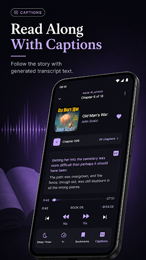 Audia offline audiobook player Screenshot 1