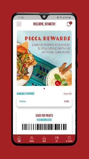 Picca Pollo a la Brasa Rewards Screenshot 1