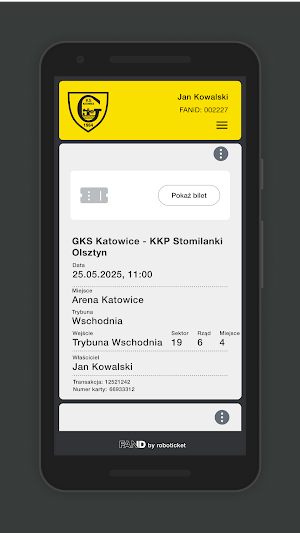 Bilety GieKSa Screenshot 2