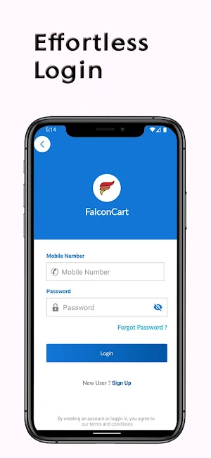 Falcon Cart Screenshot 3