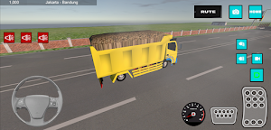 dump angkut pasir simulator Screenshot 3