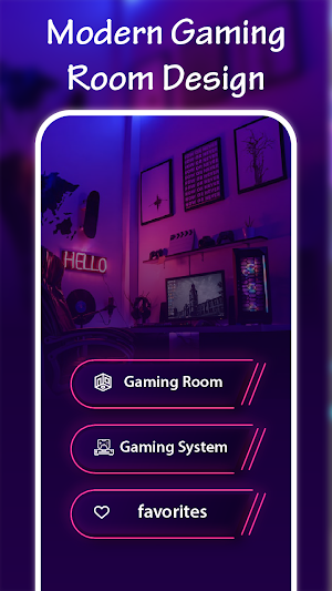 Gaming Room Design Home Decor Screenshot 0