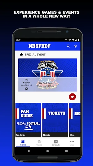 NHS Football Hall of Fame Screenshot 0