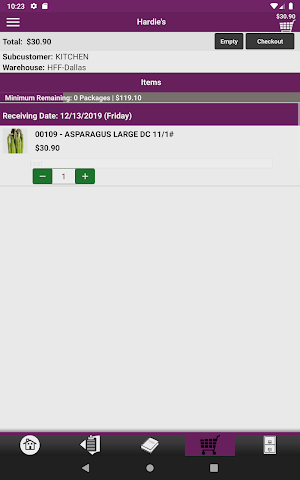 Hardies Fresh Foods Screenshot 1
