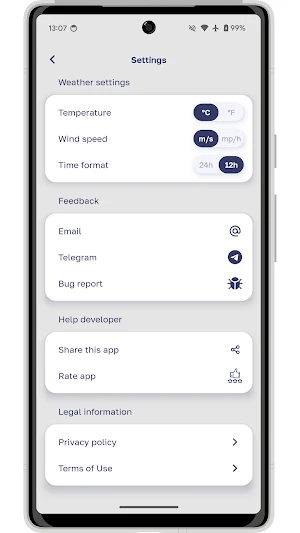 Just Weather Screenshot 2