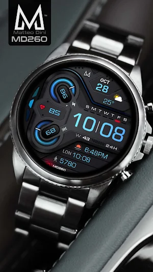 MD260 Digital watch face Screenshot 3