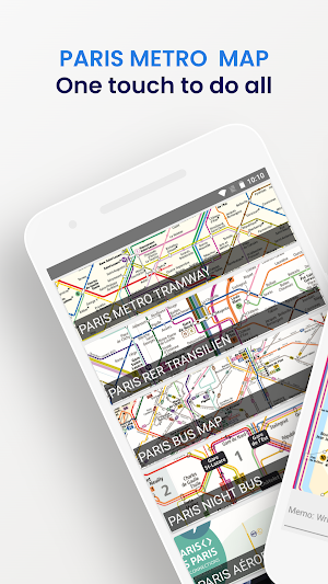 Paris Metro Train Map Offline Screenshot 0
