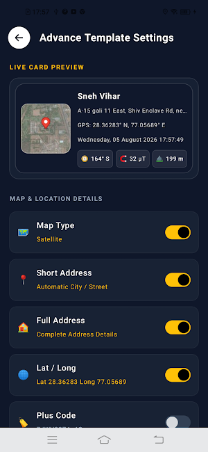 GPS Camera: Map Photo Camera Screenshot 1