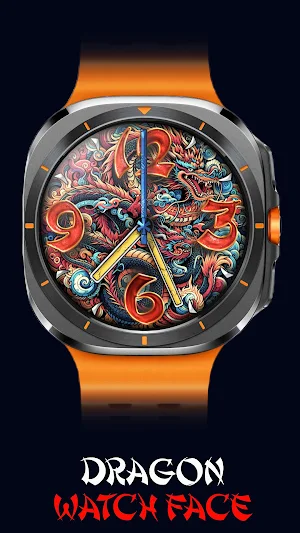 Dragon Tatoo Watch Face Screenshot 0