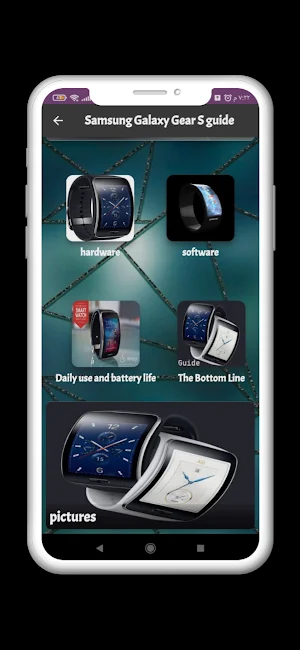Samsung Galaxy Gear S guide Screenshot 1
