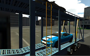 Car Transporter Truck Driving Screenshot 2