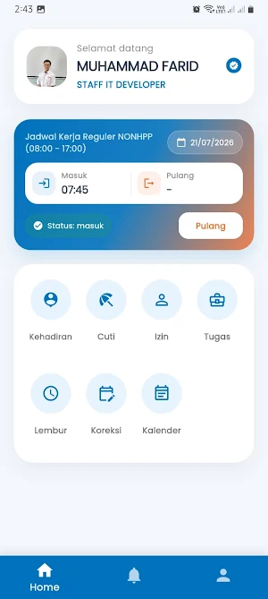 myBKS Screenshot 1