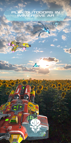 Black Snow AR: Alien Shooter, Battle Strategy Game Screenshot 1