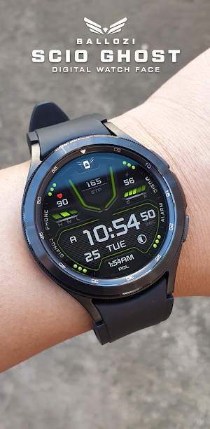 BALLOZI Scio Ghost Watch Face Screenshot 3