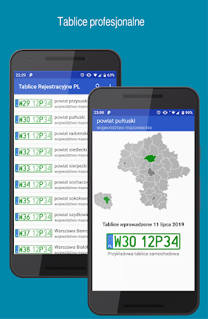 Tablice Rejestracyjne PL Screenshot 1