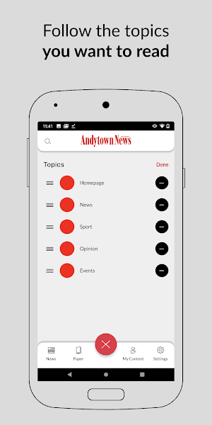 Andytown News Screenshot 1