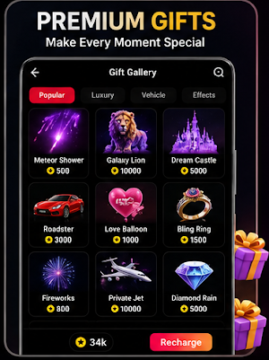 VidLive: Live Streaming & PK Screenshot 3