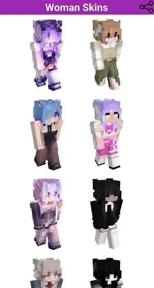 Woman Skins For Minecraft Screenshot 1