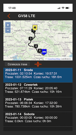 pTrax Monitoring GPS Screenshot 3