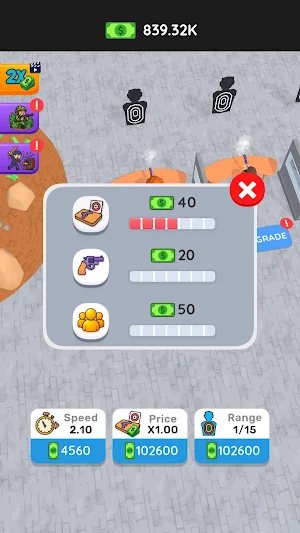 Idle Target Range Screenshot 2