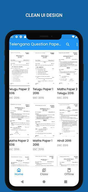 Telangana Board Question Paper Screenshot 0