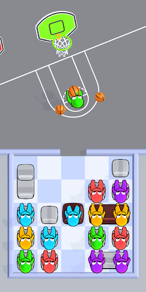 Dunk Sort Puzzle Screenshot 3