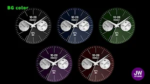 JW136 jwstudio watchface Screenshot 3