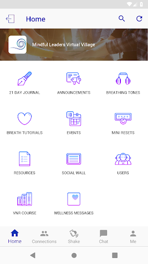 Mindful Leaders Project App Screenshot 2