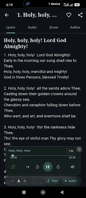 Baptist Hymnal - Vocal Audio Screenshot 3