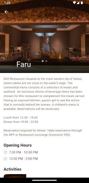 Dhigali Maldives App Screenshot 2