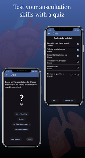 MN Auscultation: Heart & Lung Screenshot 3