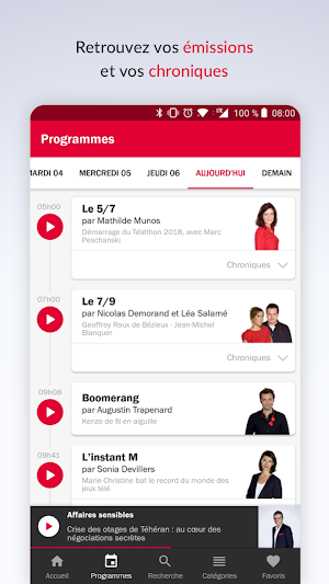 France Inter - radio, podcasts, actu Screenshot 2