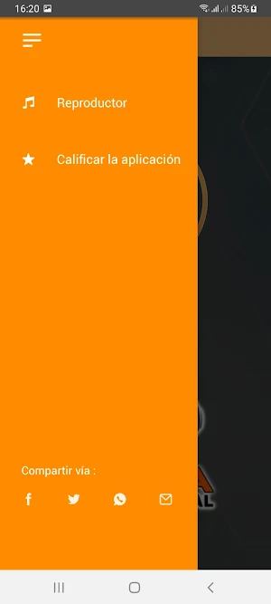 Vibra Digital Radio Screenshot 2