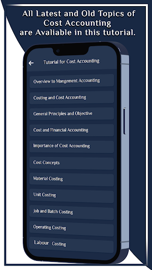 Cost Accounting Screenshot 3