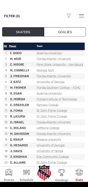AAU College Hockey Screenshot 3