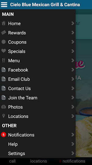 Cielo Blue Mexican Grill Screenshot 1