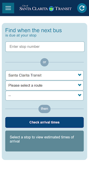 Santa Clarita Transit Screenshot 2